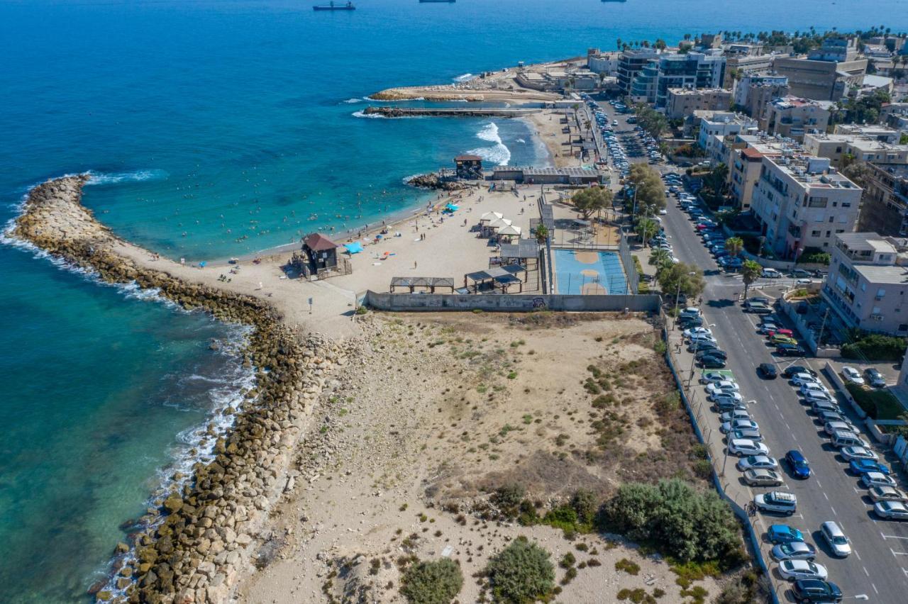 Port City Haifa - Luxury Apartments 50 Mtrs From The Beach Exterior foto
